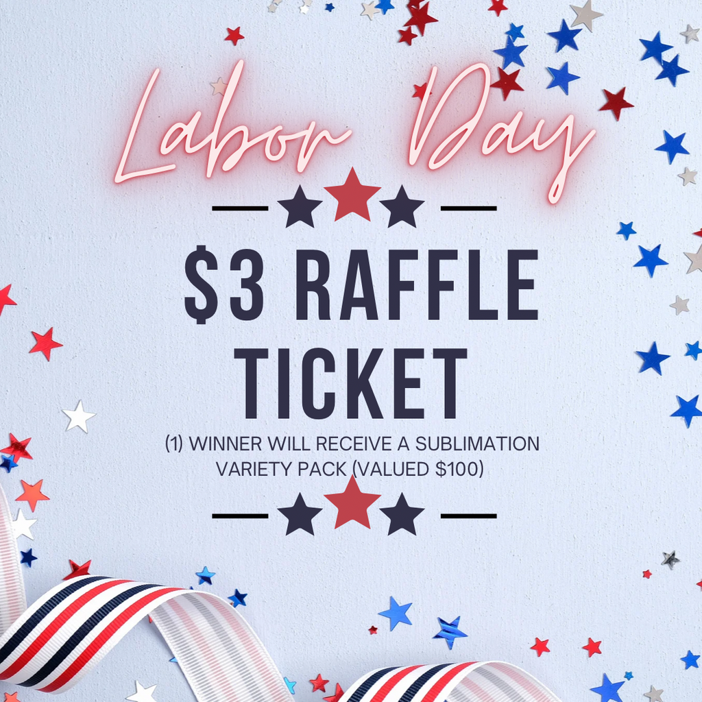Variety Sublimation Pack Raffle Ticket