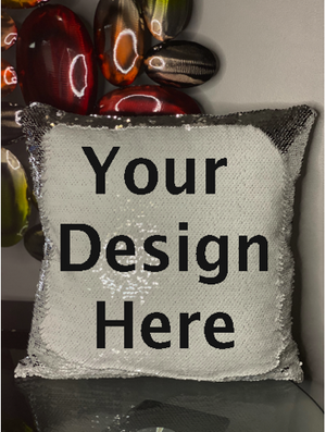 Personalized Reversible Sequin Pillow