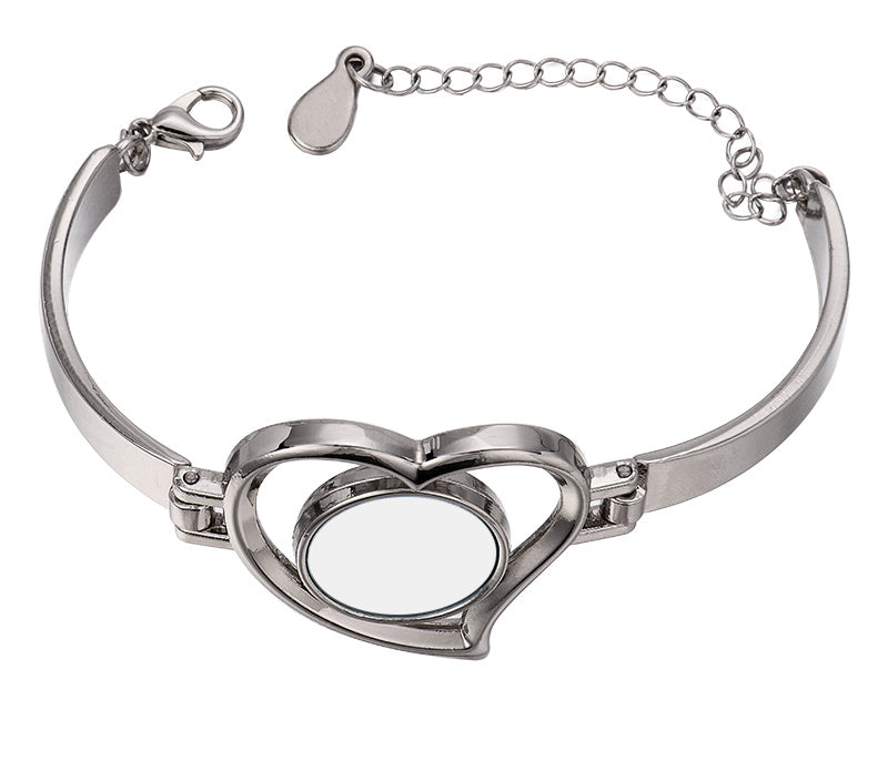 Sublimation Heart Bracelet