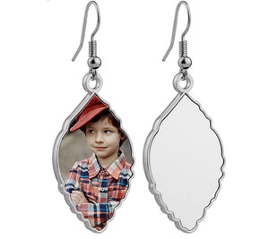 Wavy Sublimation Earrings