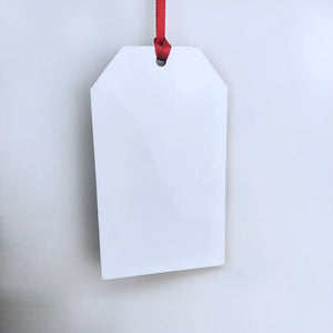 Gift Tag Christmas Ornament