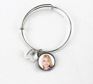 Sublimation Round Charm Bangle