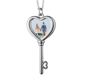 Heart Key Necklace