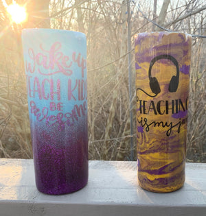 Personalized Coated Tumblers