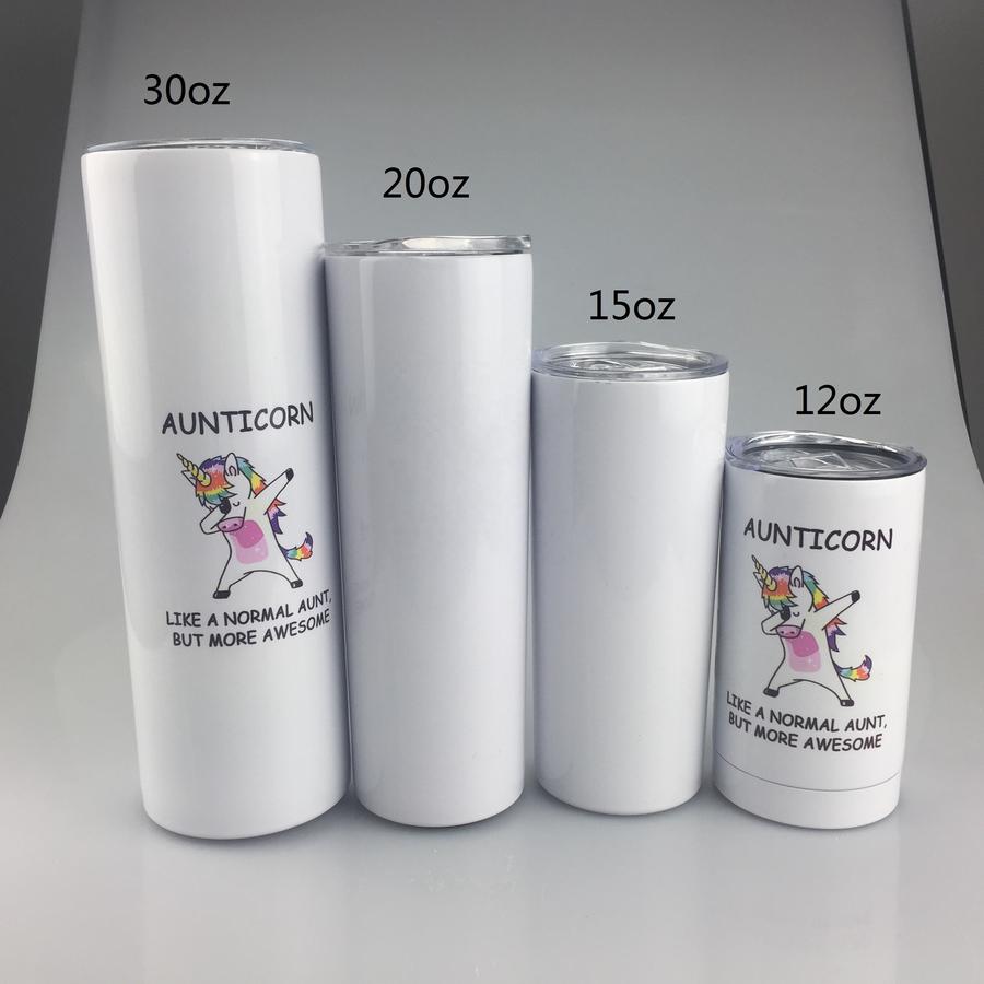 12 oz Skinny Sublimation Tumbler – LA² DESIGNS
