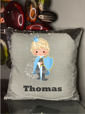 Customized Fairy Tales Reversible Sequin Pillows