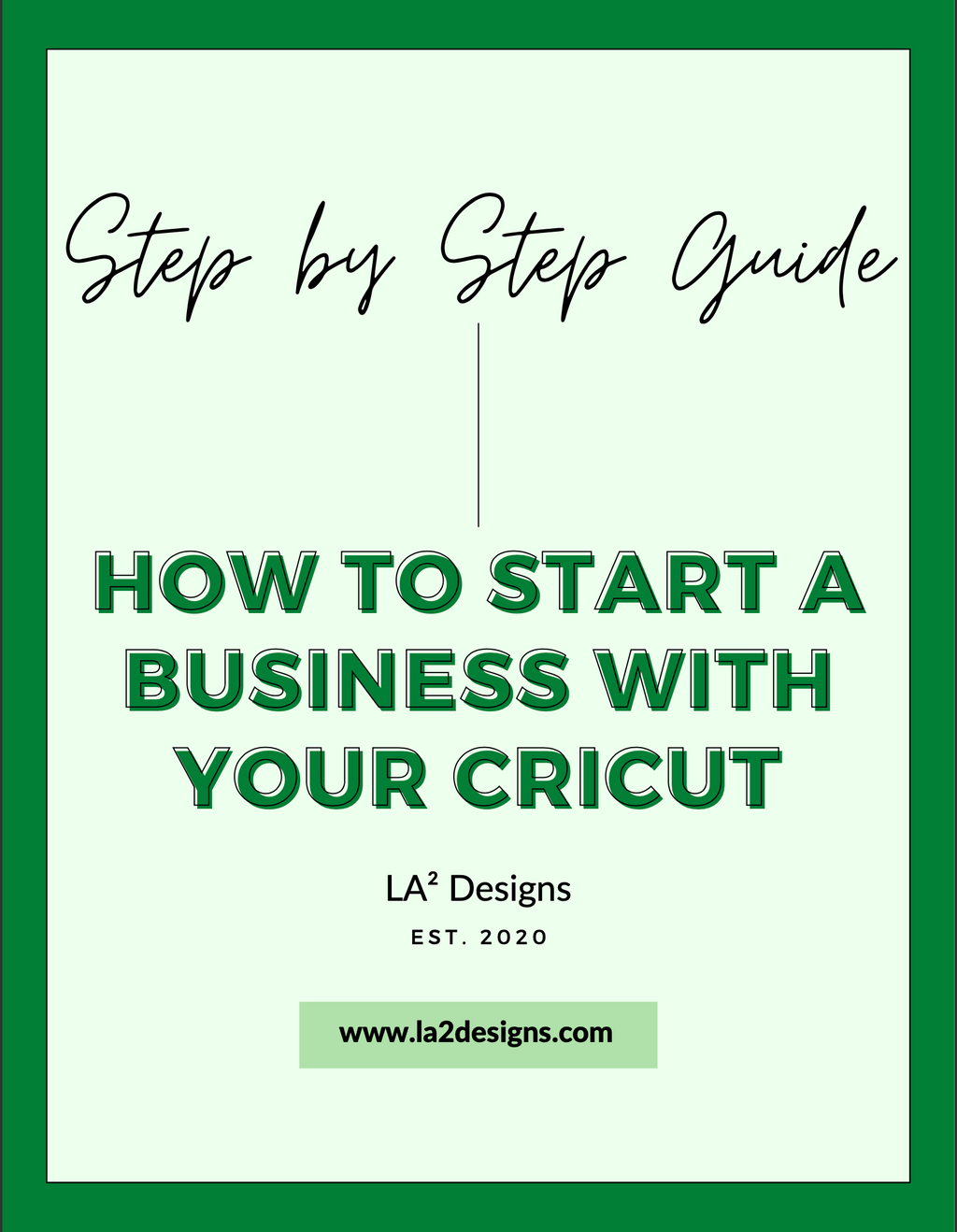 How to Start a Business Using Your Cricut Guide