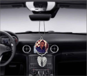 Customized Angel Wing Car Ornament