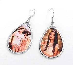 Sublimation Tear Drop Earrings