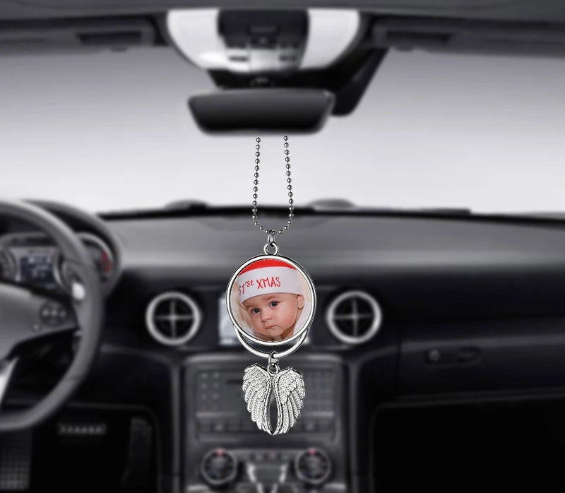 Customized Angel Wing Car Ornament