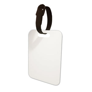 Double Sided MDF Luggage Tags For Sublimation