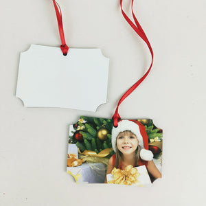Wavy MDF Sublimation Ornament