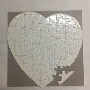 Sublimation Heart Puzzle