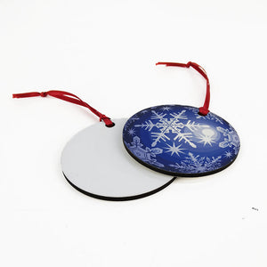 Round MDF Sublimation Ornament