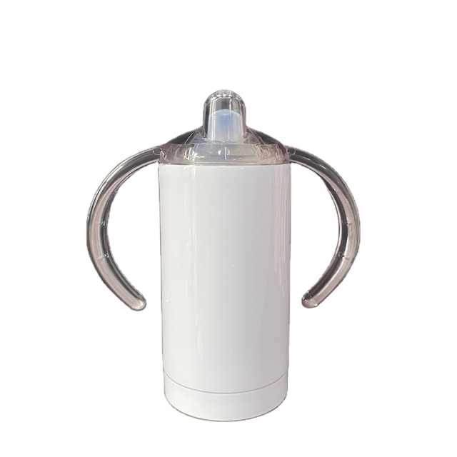 12 oz Skinny Sublimation Sippy Cup