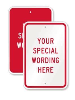 9x12 Aluminum Street Signs for Sublimation